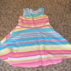 Tank top striped dress
